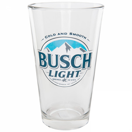 Busch Light Logo 16.9oz Pint Glass